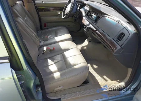 2008 Mercury Grand Marquis Gs from USA, damaged, VIN 2MEFM74V18X631669